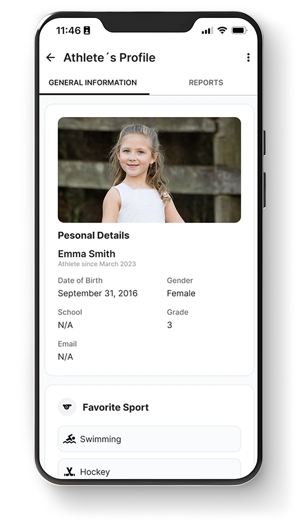 the good game app athlete screen